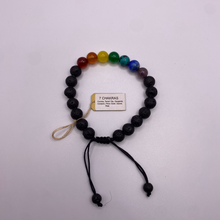 Load image into Gallery viewer, Brazalete 7 Chakras para equilibrar la energía de tus chakras