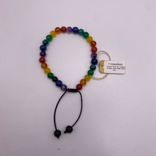 Load image into Gallery viewer, Brazalete 7 Chakras para equilibrar la energía de tus chakras