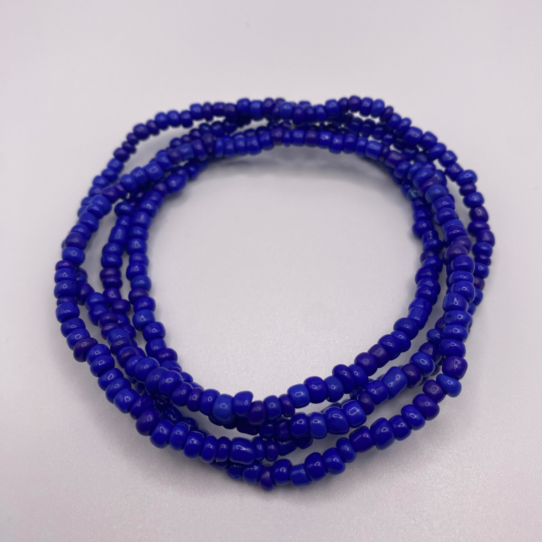 Collar azul/ Yemaya