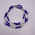 Collar azul y blanco / Yemaya