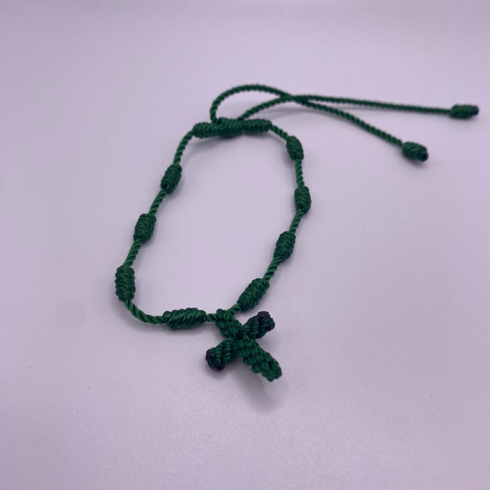 Brazalete con cruz verde