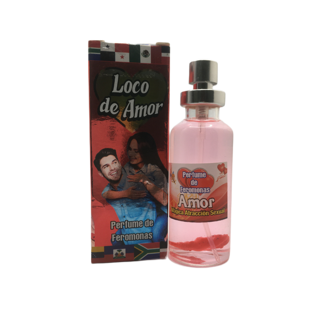 Perfume con Feromonas Loco de amor