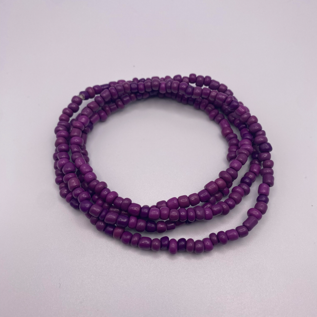 Collar morado oscuro