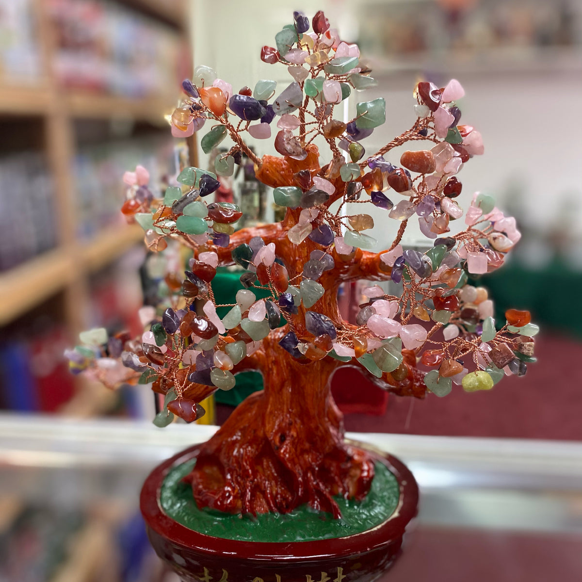 Árbol de Prosperidad de piedras