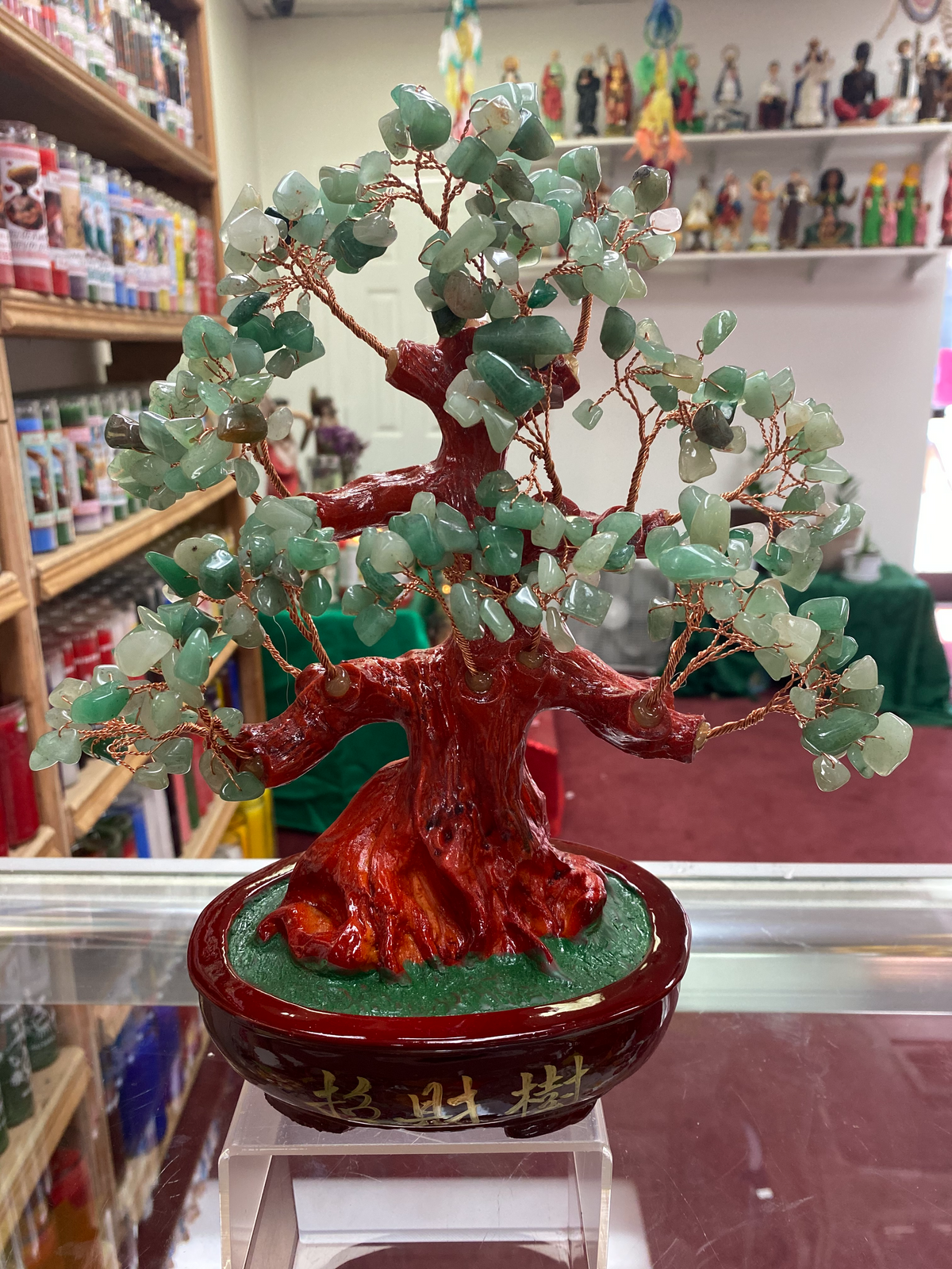 Árbol de piedras para prosperidad